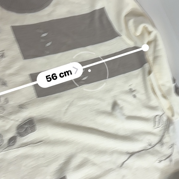 New LACE CANADA Spring Light Cream and Tan Sweater Woman's Size Large - Picture 6 of 7